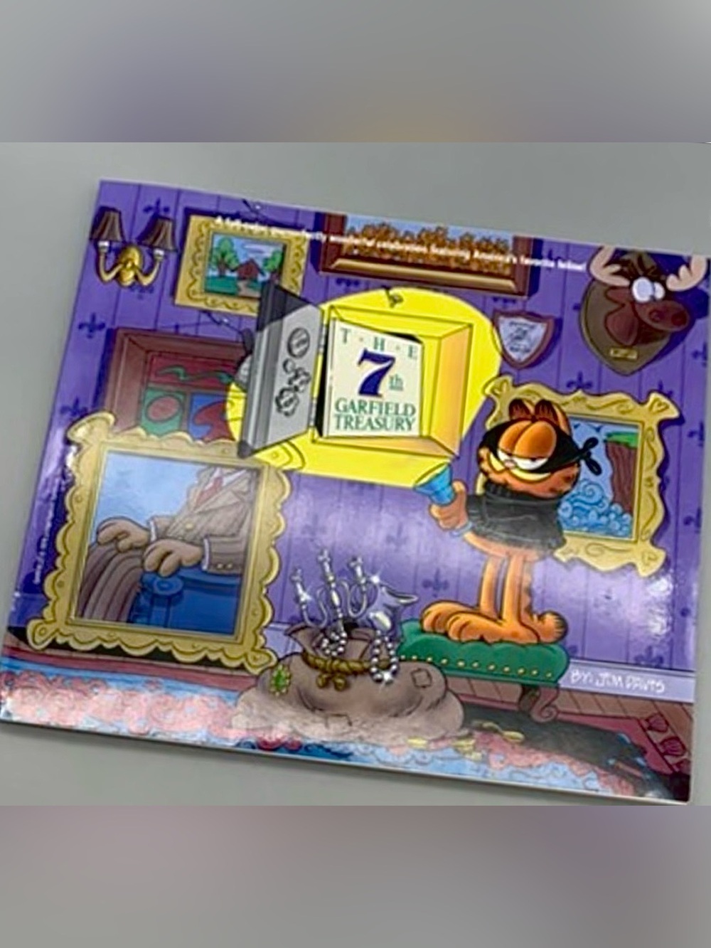 Garfield Treasury Vol. 7 1993 Print Collector's Book
